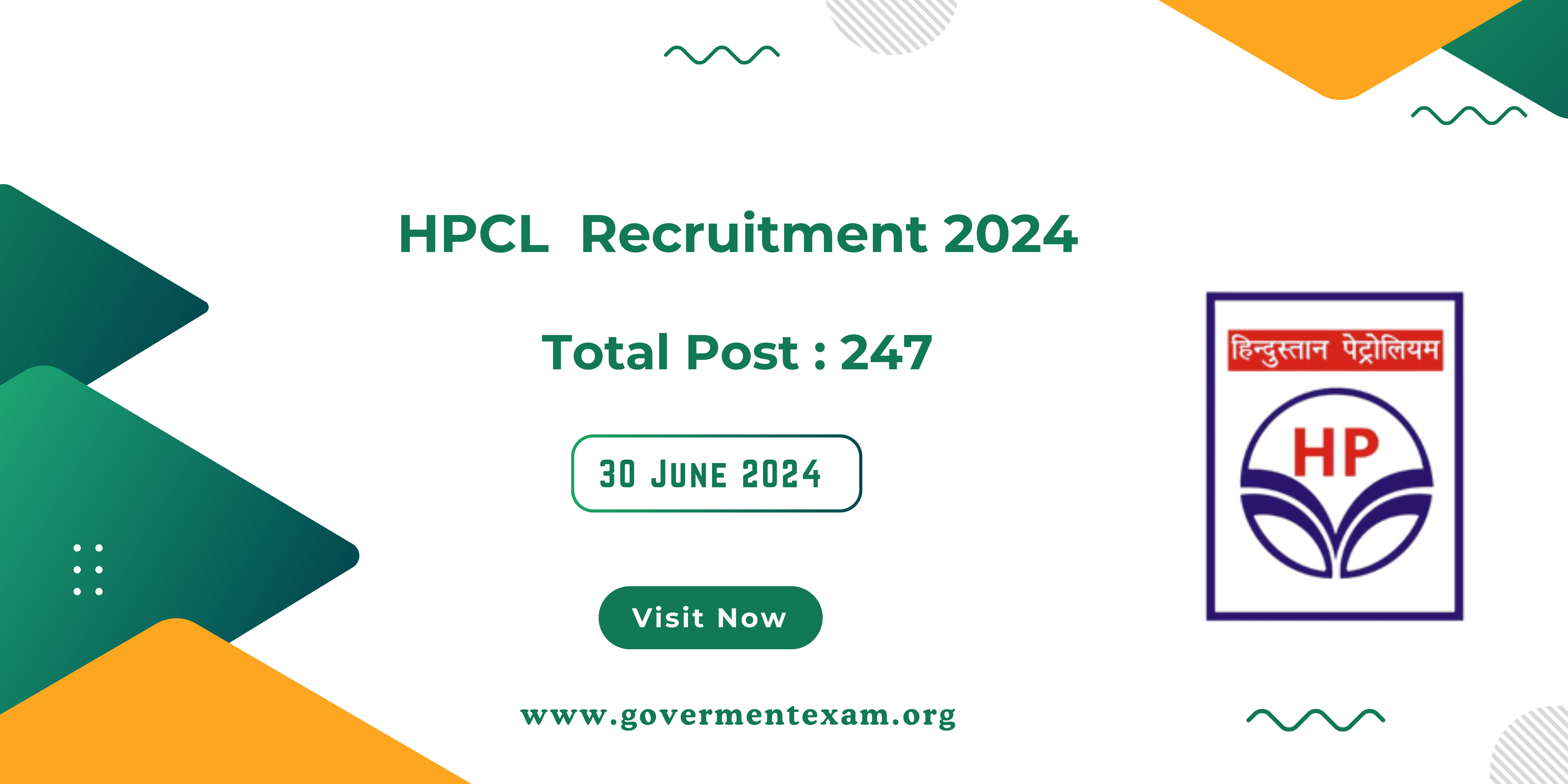 HPCL Hiring! 247 Engineer & Officer Positions 2024 Apply Now !